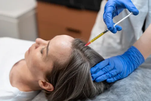 GFC for hair at SkinVive in Hyderabad by Dr. Karishni Chittarvu